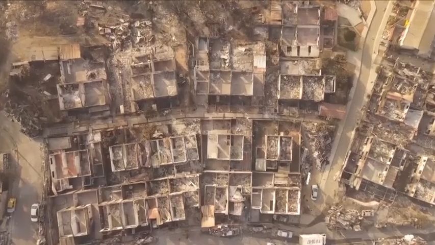 Takové požáry svět vidí párkrát za století. Expert vysvětluje peklo v Chile